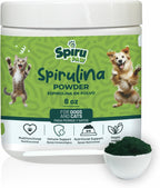 SPIRU PAW Comprimidos de Espirulina para Perros y Gatos - Complemento Natural con Microalgas - 60 Comprimidos