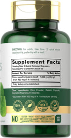 Carlyle Cissus Quadrangularis - 200 Cápsulas - Suplemento de Hierbas Tradicional