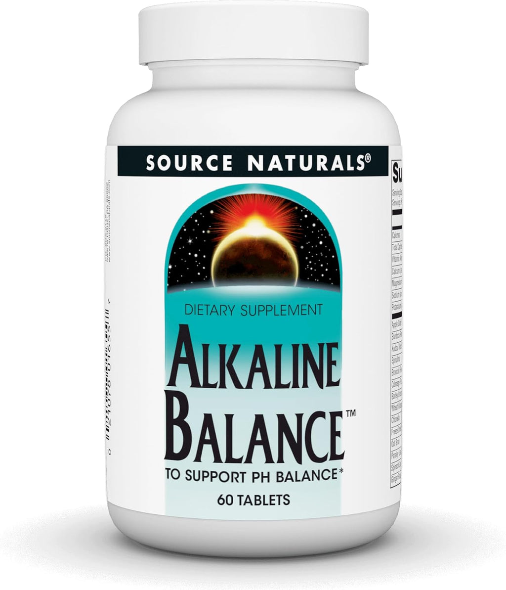 Source Naturals Alkaline Balance – 240 Comprimidos para el Equilibrio del pH