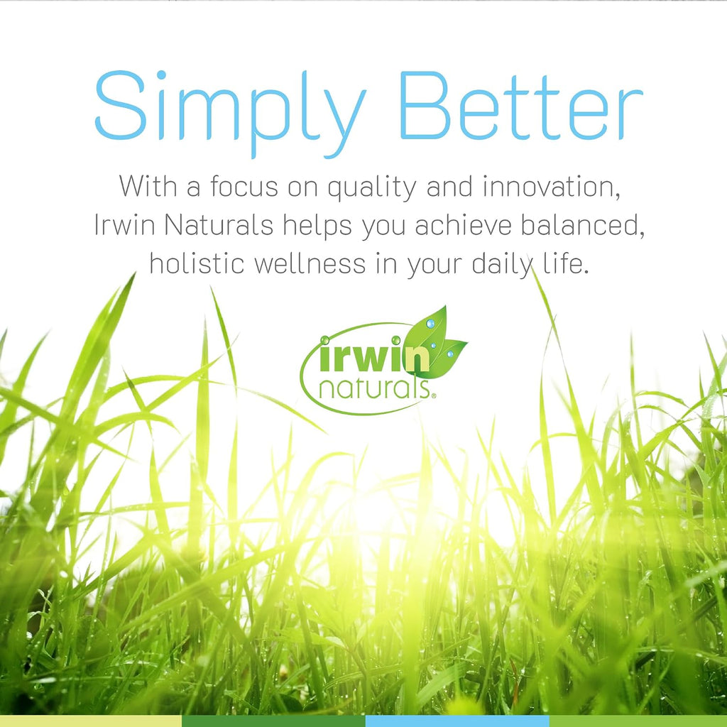 Irwin Naturals Quick Energy RED Multivitamínico en Cápsulas Líquidas – 72 Cápsulas – Apoyo de Óxido Nítrico y Energía – Pack de 2