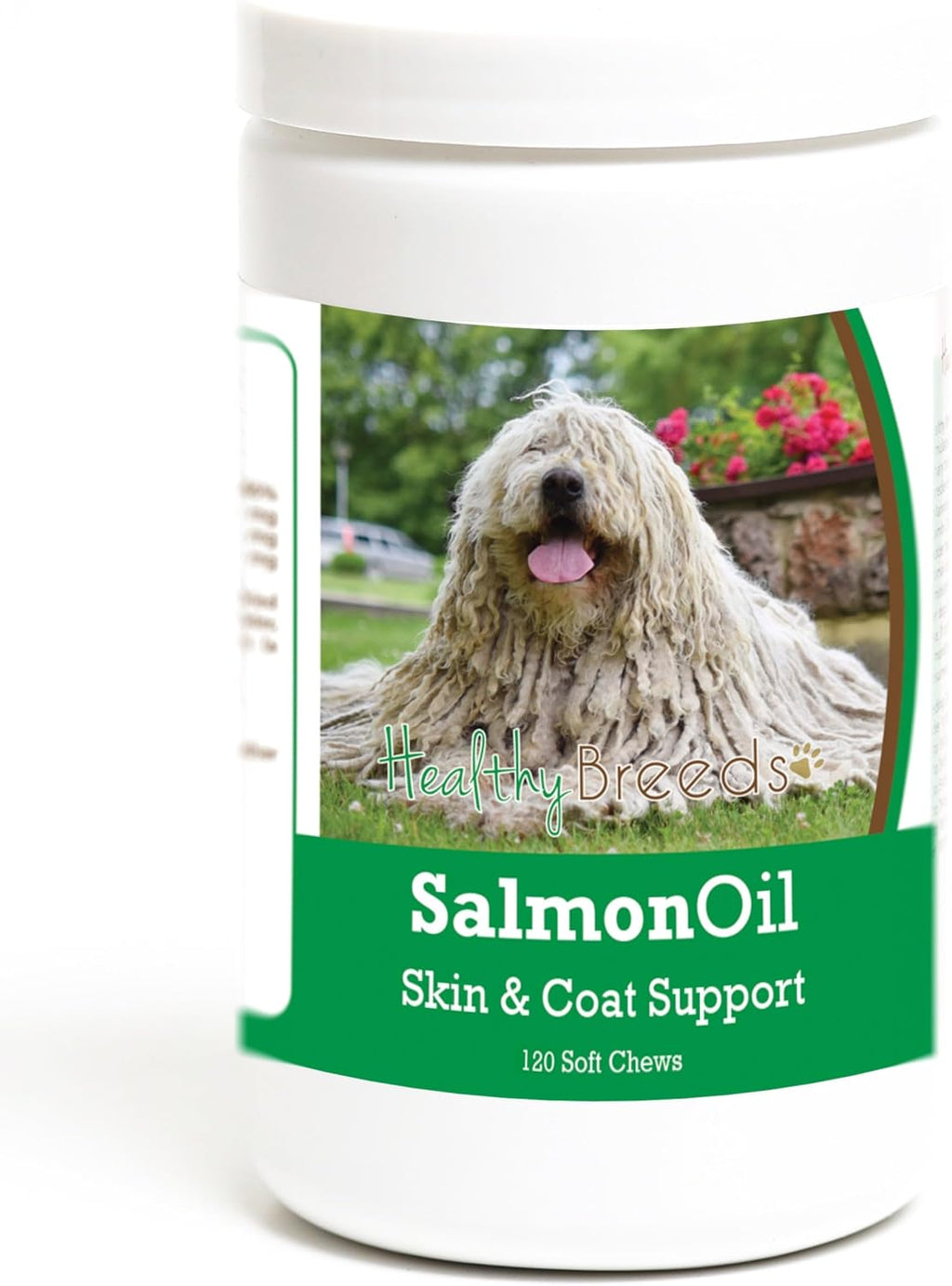 Healthy Breeds Komondorok Golosinas Blandas de Aceite de Salmón 120 unidades