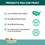 Wellnergy Probióticos y Prebióticos Diarios en Masticables Suaves para Perros y Gatos - 60 unidades