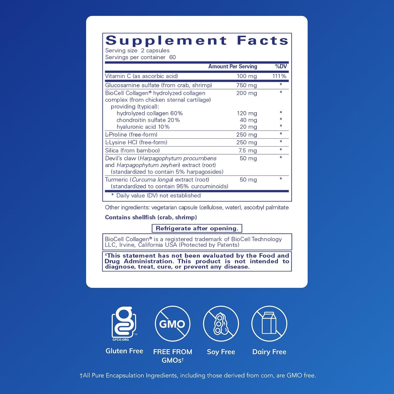 Pure Encapsulations Ligament Restore - 120 Capsules