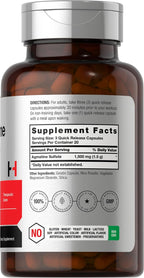 Horbäach Sulfato de Agmatina 1500 mg, 60 Cápsulas