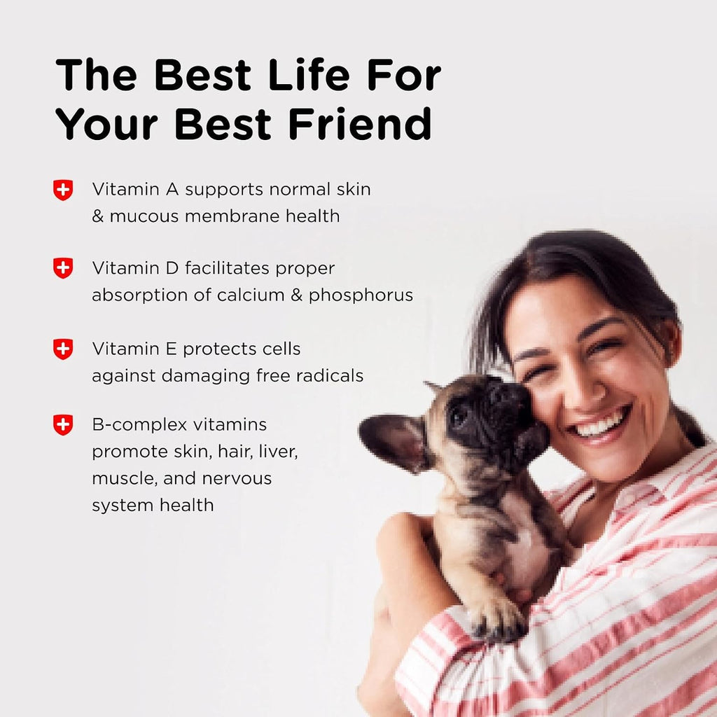 Nutri-Vet Puppy-Vite Masticables para Cachorros - Multivitamínico y Minerales - 60 Comprimidos