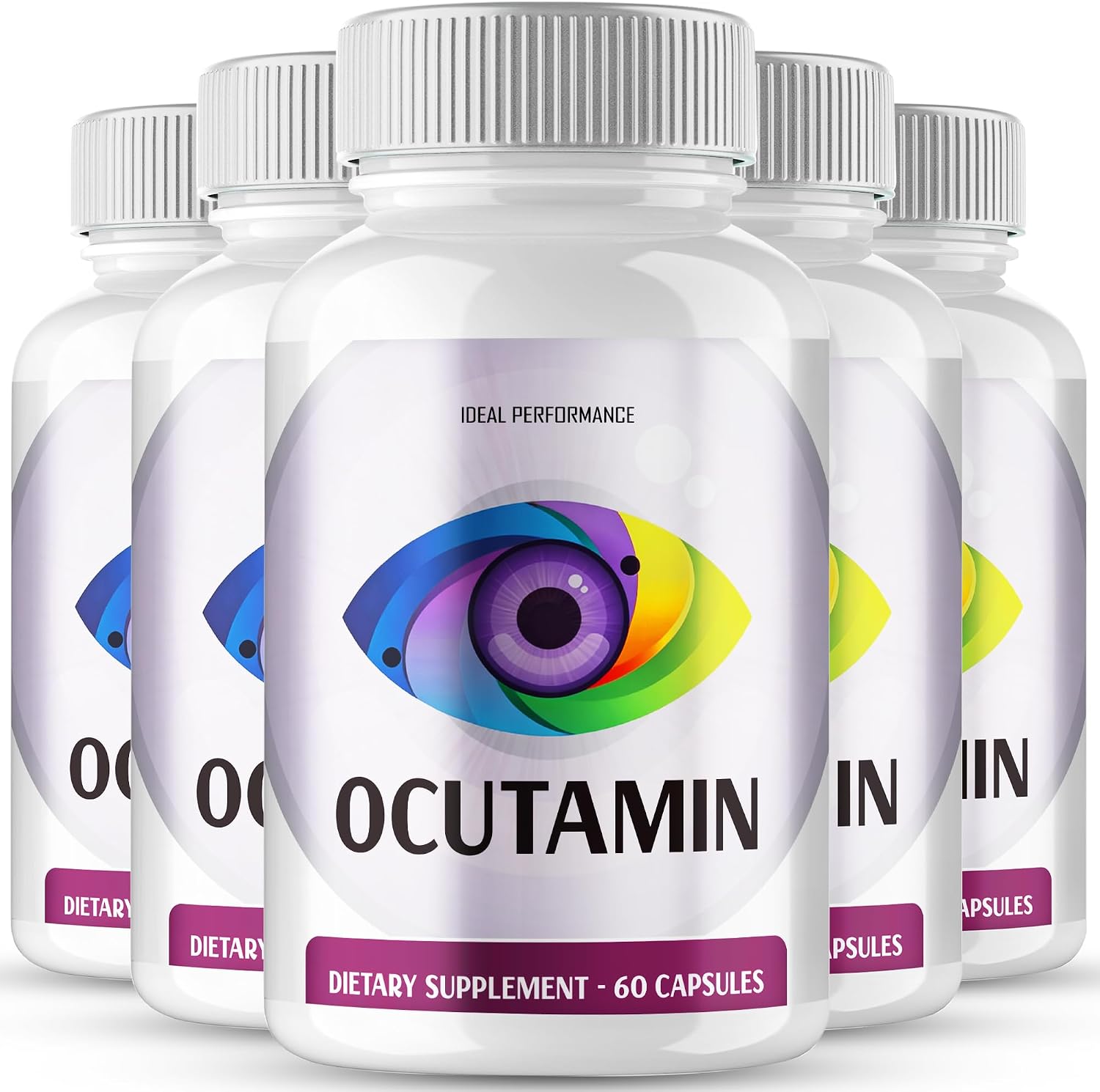 IDEAL PERFORMANCE (5 Pack) Ocutamin Visión – 300 Cápsulas
