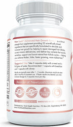 New Look Hair Growth Support Vitamins – 60 Cápsulas