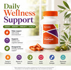 McCord VitalBoost: Complemento de Energía, Memoria e Inmunidad con Vitamina D3, Magnesio, Zinc y Olivamina - 60 Cápsulas