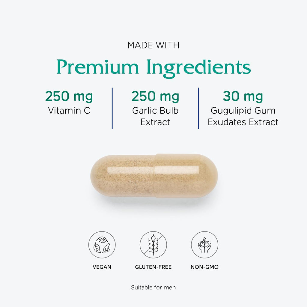 Vitanica CardioBlend – Apoyo Cardiovascular, Vegano, 120 Cápsulas