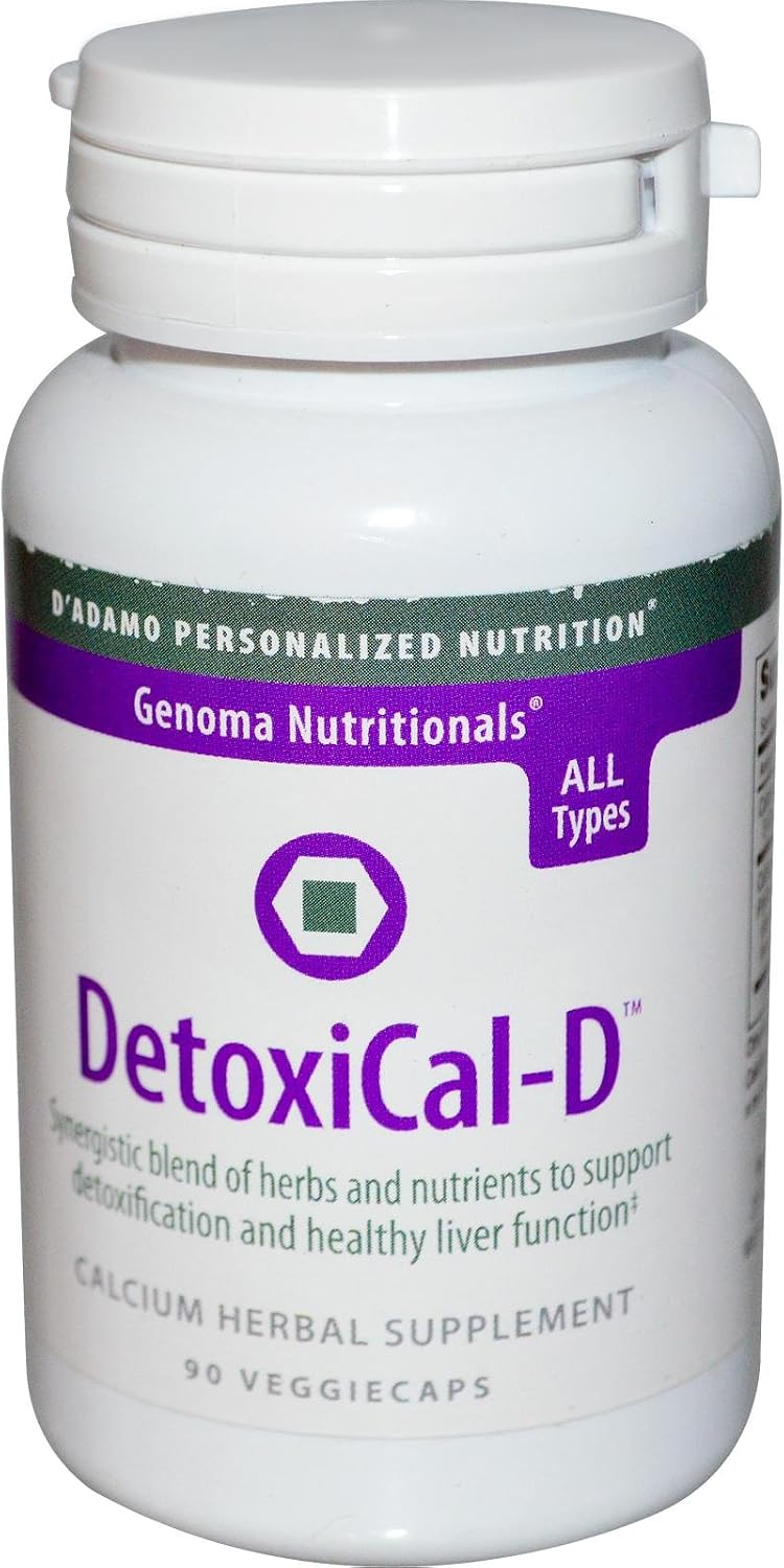 D'Adamo Personalized Nutrition Detoxical-D, 90 Comprimidos