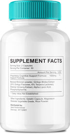 Tiworlde Memory Boost Capsules - Fórmula Avanzada Nootrópica para la Salud Cerebral y Nerviosa (60 Cápsulas)