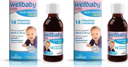 Vitabiotics Wellbaby Multi-Vitamin Liquid – – Vitamina D (10 µg): Contribuye al crecimiento y desarrollo normal de – Image 5