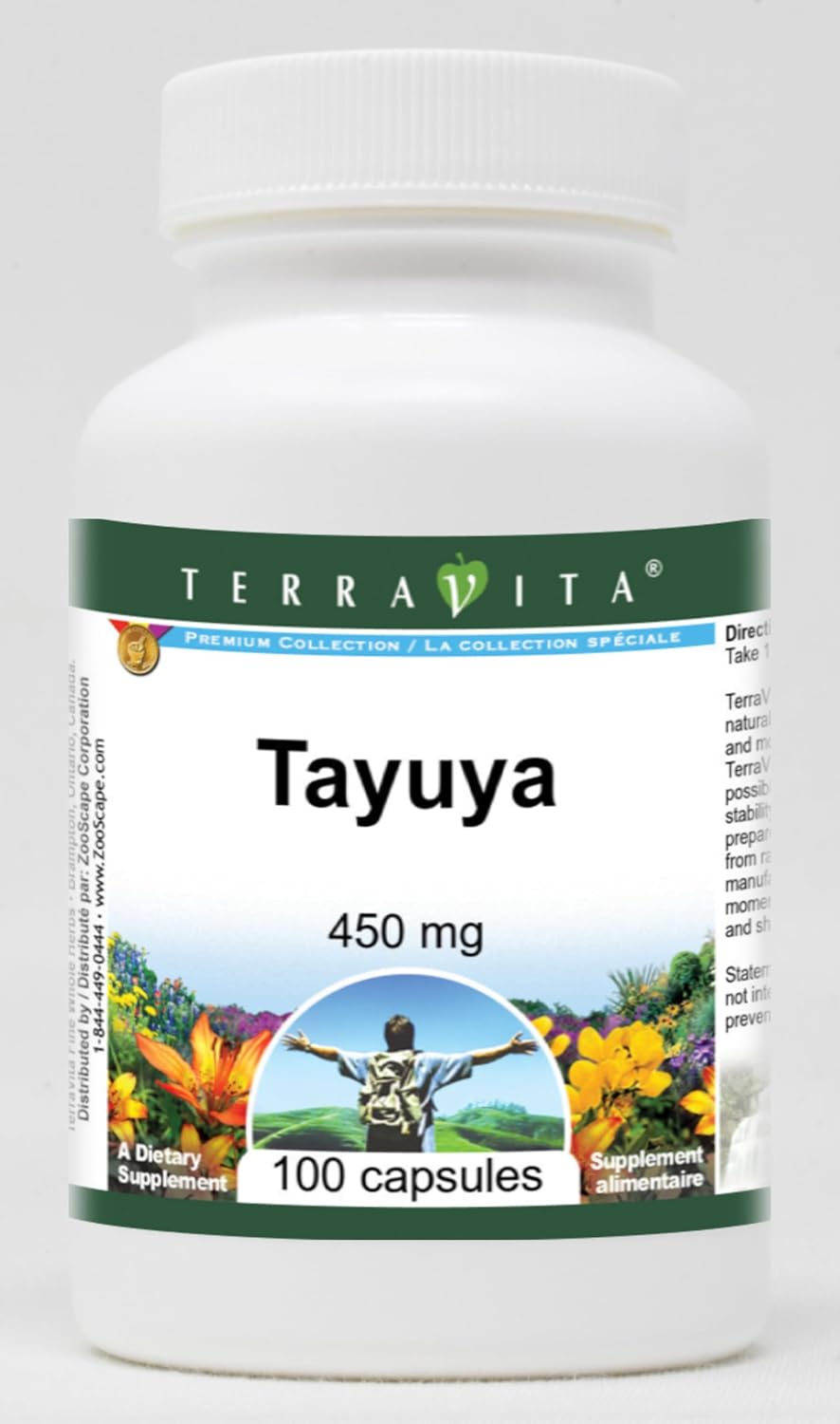Tayuya - 450 mg (100 Cápsulas) - 3 Pack