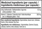 NATURELO Vitamin C with Organic Acerola Extract and Citrus Bioflavonoids - Vegan Supplement - 500 mg per Capsule - 90 Capsules