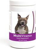 Healthy Breeds American Staffordshire Terrier Multivitamínico Masticable Suave para Perros 180 Unidades