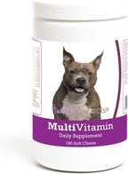 Healthy Breeds American Staffordshire Terrier Multivitamínico Masticable Suave para Perros 180 Unidades