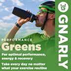 Gnarly Nutrition Superfood Greens - Blueberry Acai - Polvo de Superalimentos Orgánico