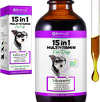 Multivitamínico Líquido 15 en 1 para Perros – Apoyo Articular, Piel y Digestión (60 ml)