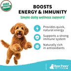 Raw Paws Aceite de Coco Virgen Orgánico para Perros y Gatos, 236 ml – Apoya el Sistema Inmunológico, Digestión, Salud Oral, Tiroides – Alivio Natural de Alergias para Perros – Alivio de Bolas de Pelo