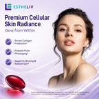 ESTHELIV® Premium Cellular Skin Radiance - 60 Cápsulas Vegetales Blandas