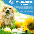 Suplemento Líquido de Vitamina D para Perros - 2 fl oz (59 ml)