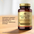 Solgar Vitamina B12 500 mcg - 100 Cápsulas