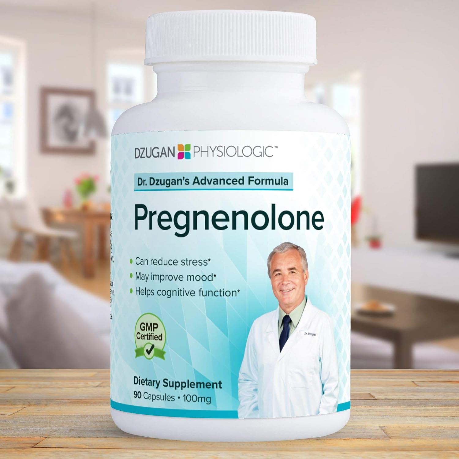 Fórmula Avanzada de Pregnenolona de Dr. Dzugan 100mg 90 Cápsulas