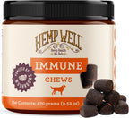 Hemp Well Snacks Blandos de Apoyo Inmunológico para Perros – Salud Intestinal (8 unidades)