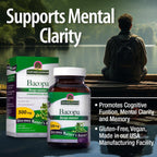 Nature's Answer Bacopa Monnieri 500mg – 90 Cápsulas Veganas