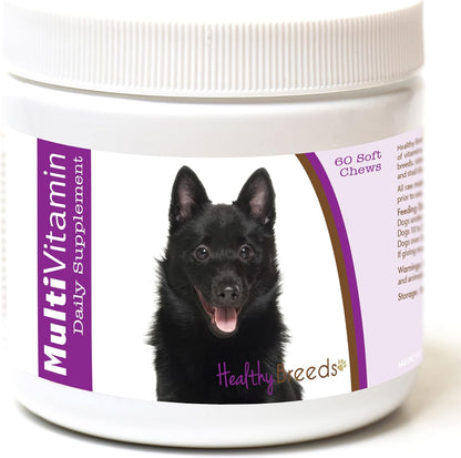 Healthy Breeds Schipperke Multi-Vitamin Soft Chews 60 Count – Image 1