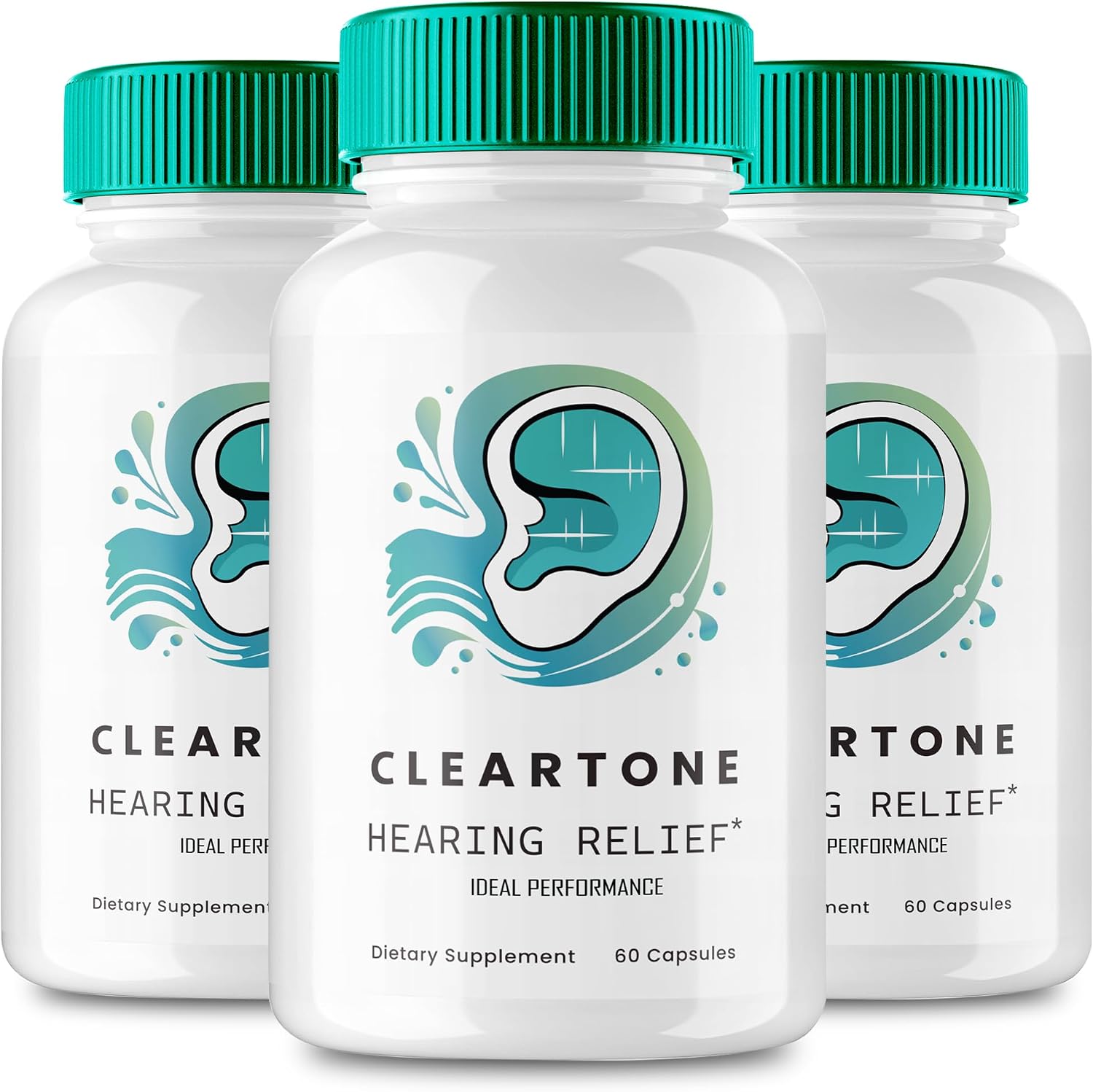 Cleartone Tinnitus Relief Cápsulas - Complemento para el Alivio de Acúfenos (3 Pack)