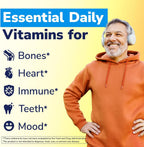 Vitalibre Vitamina D3 K2 10000 UI 200 mcg MK-7, 300 Cápsulas