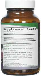 Nature's Answer PAU D'Arco, 90 Cápsulas Vegetarianas (500 mg por Cápsula)
