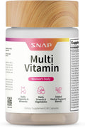 Snap Supplements Multivitamínico Diario para Mujeres, 60 Cápsulas
