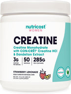 Nutricost Creatina Monohidrato en Polvo Micronizada, Sabor Melocotón Mango, 50 Servicios - Vegana, Sin Gluten