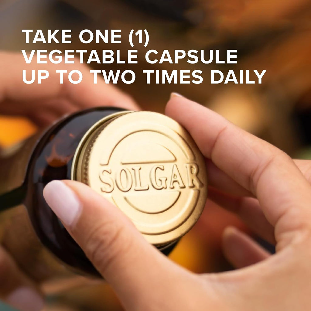 Solgar GABA 500 mg, 50 Cápsulas Vegetales