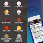 VisiFree Suplemento Ocular para Adultos - Cápsulas de Luteína, Zeaxantina y Astaxantina - 6 Pack