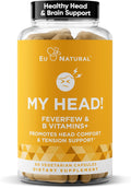 My Head! - Suplemento con Magnesio, Feverfew y Boswellia para el Bienestar de la Cabeza - 60 Cápsulas Blandas