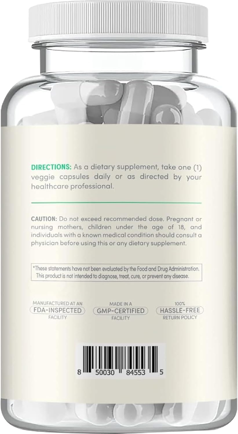 Vitamina B3 Nicotinamida 500 mg - Forma de alta absorción sin enrojecimiento - Precursor de NAD+ - 180 cápsulas