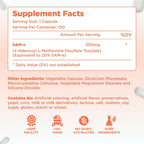 Clear Formulas Bioactive SAM-e 500mg - 120 Cápsulas
