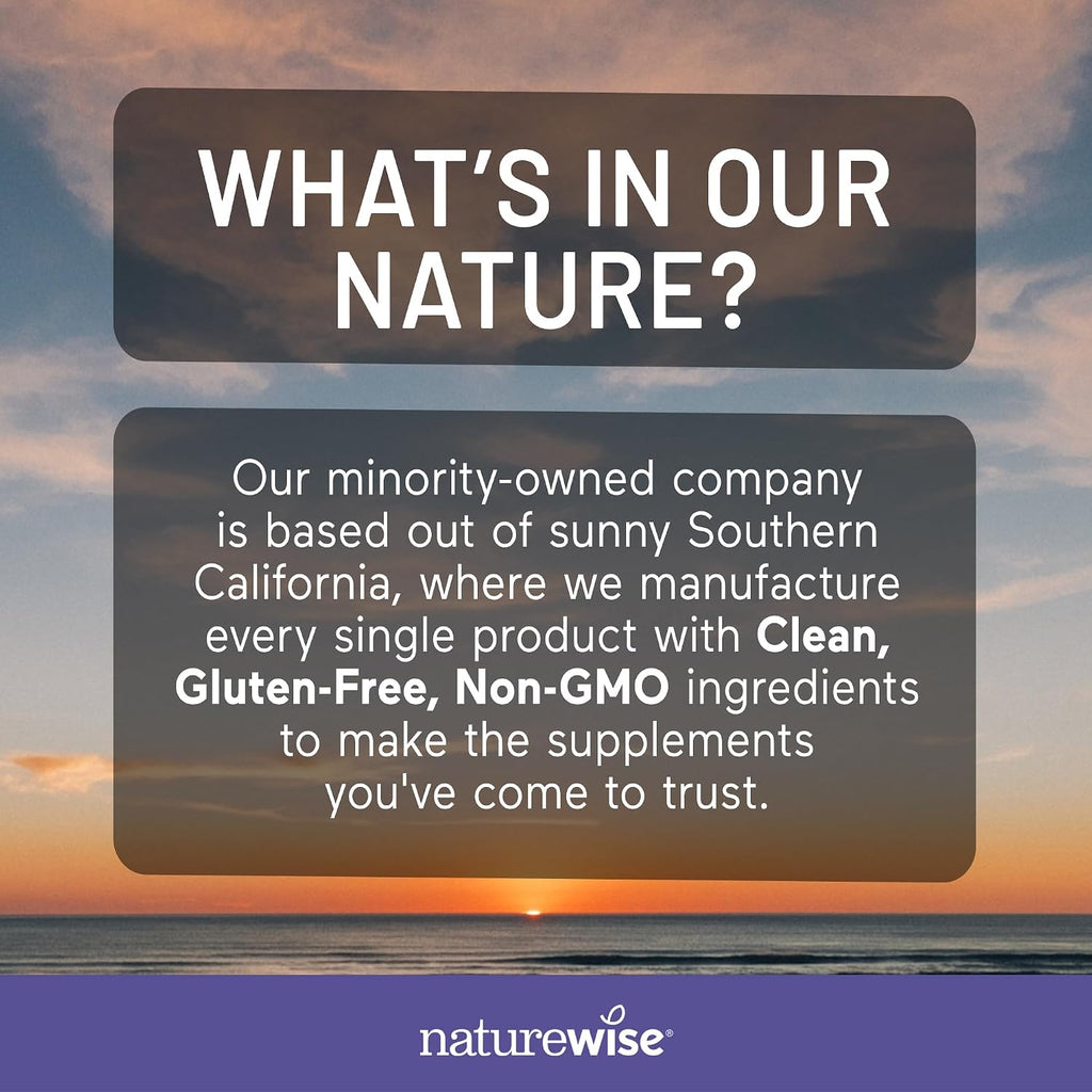 NatureWise Vitamina K2 600mcg con MK-7 100mcg y MK-4 500mcg - Complejo K para Huesos y Corazón - Vegano, Sin Gluten - 90 Cápsulas Blandas