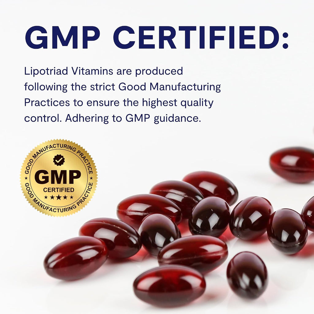 Lipotriad Visionary Vitaminas para los Ojos, 60 cápsulas, 30 días
