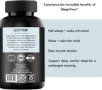Fixxr Sleep Support: Melatonina, Inositol y Magnesio, 60 Cápsulas