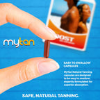 MyTan Boost Pastillas para Bronceado – Acelerador de Bronceado Natural, 100 Cápsulas