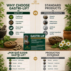GASTRI-LIF – 30 Cápsulas – Suplemento Herbal Digestivo