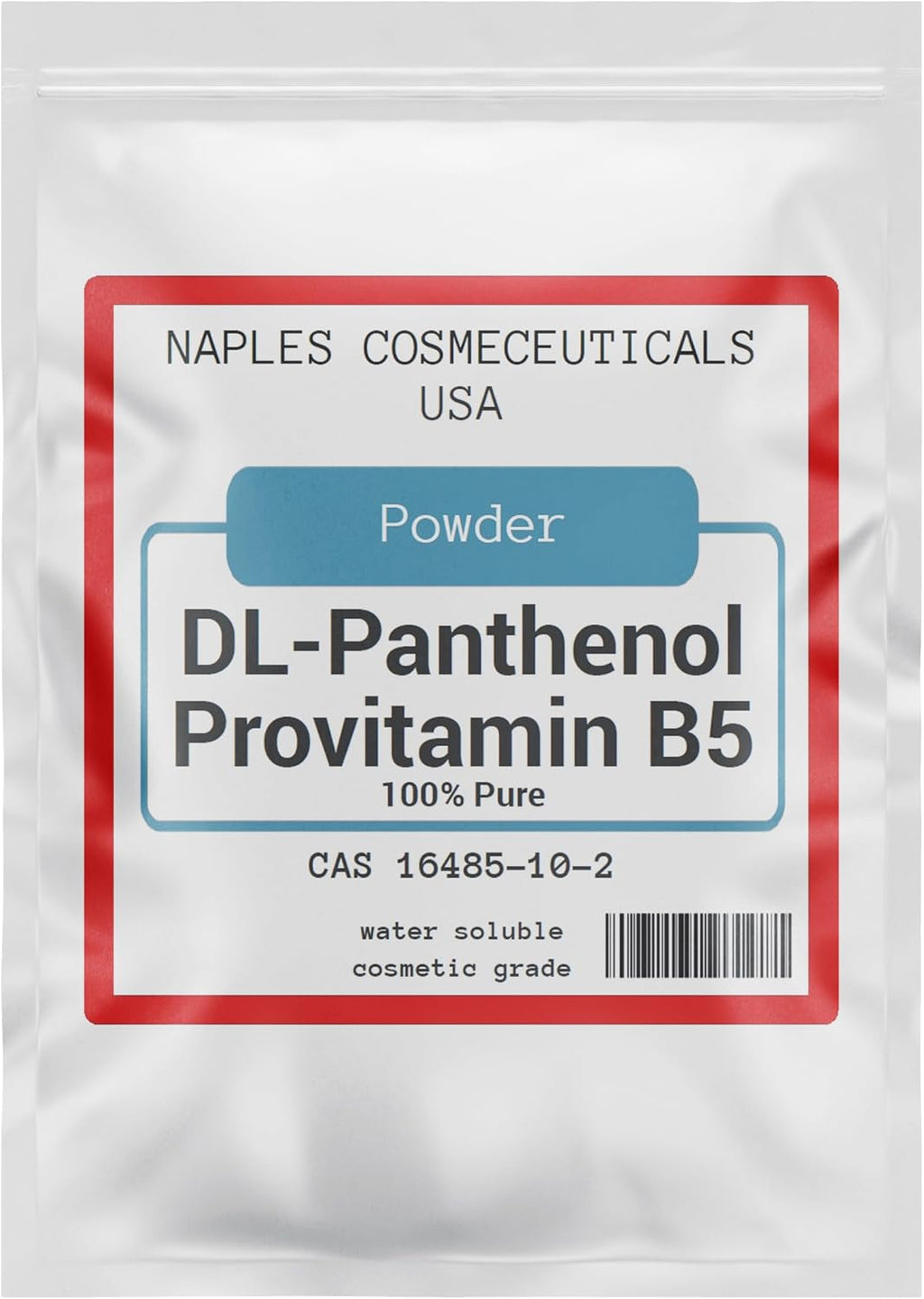 Polvo de Pantenol Puro 100% (DL-Pantenol) - 4 oz