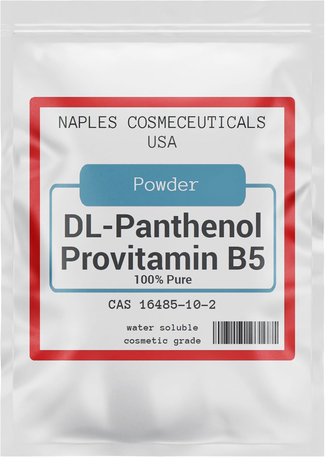 Polvo de Pantenol Puro 100% (DL-Pantenol) - 4 oz