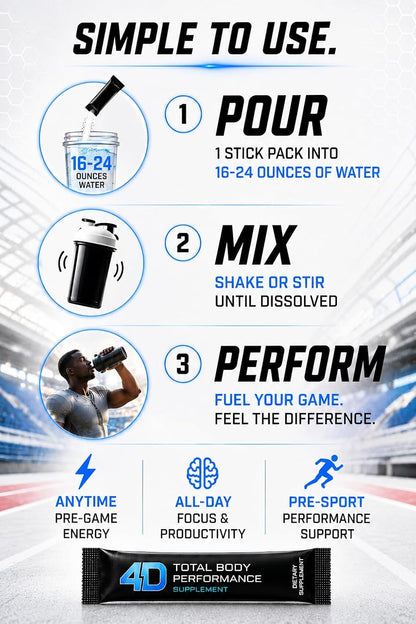4D Tropical Punch - 25 sobres de vitaminas y – Cuidado de la piel y las articulaciones: El aloe vera y la – Image 3