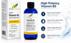 Líquido de Vitamina B5 (Ácido Pantoténico) – 192 Dosis – Alta Absorción – Vegano, Sin Alcohol, Sin OGM – 236 ml