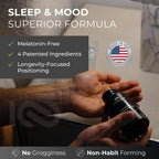 Centenarius Nutrition Sleep and Mood Formula - 60 comprimidos